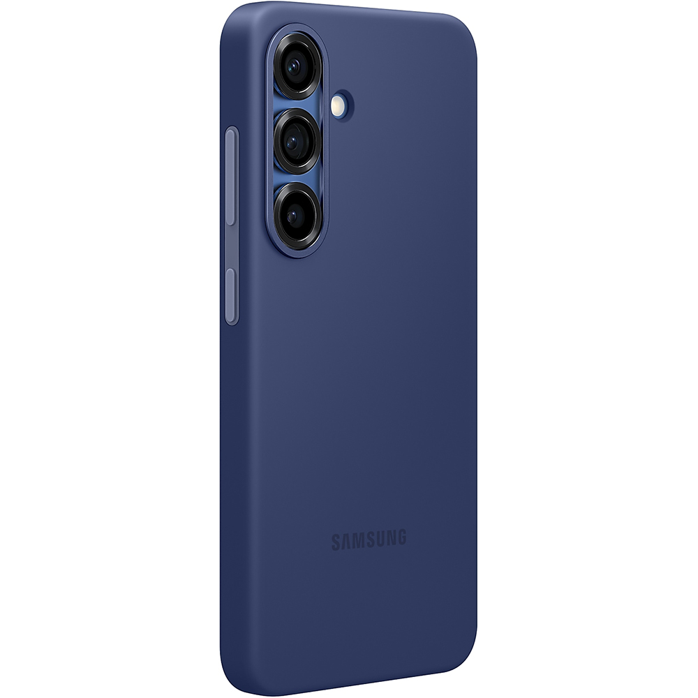Etui Samsung Silicone Case do Galaxy S25, niebieskie